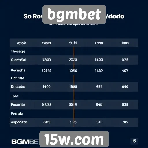 Comparativo de odds entre bgmbet e concorrentes